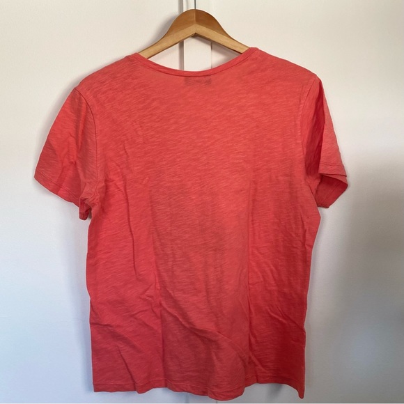 DuO V-Neck Coral Disco Ball Vintage Graphic T-Shirt - Picture 4 of 12